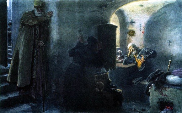 Инок Филарет в заточении в Антониево- Сийском монастыре.1888